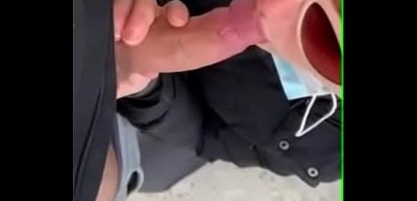  Public blowjob Italian